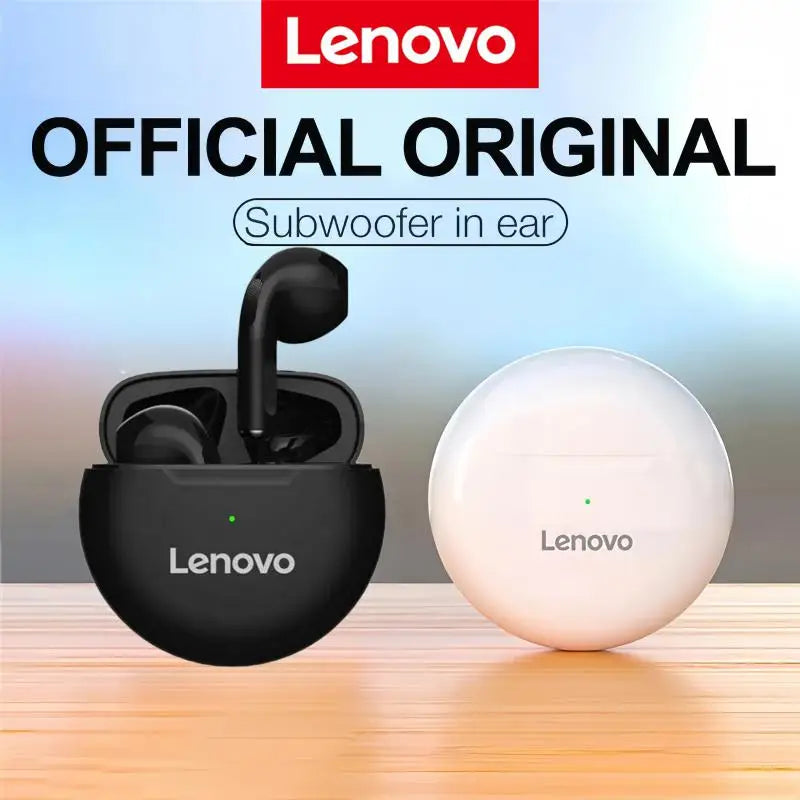 Air pro Lenovo Bluetooth sem fio esportivos cancelamento de ruído